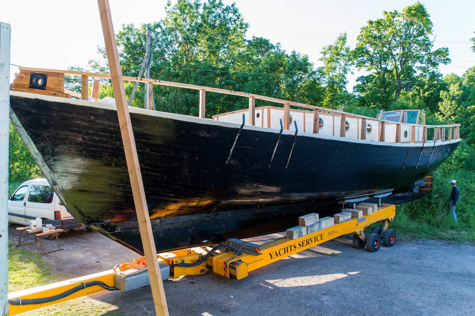 20150628-Lestalaev-117.jpg - 28.06.2015 Lestalaeva vedu Laukalt Kärdla sadamasse. Foto Mart Mõniste