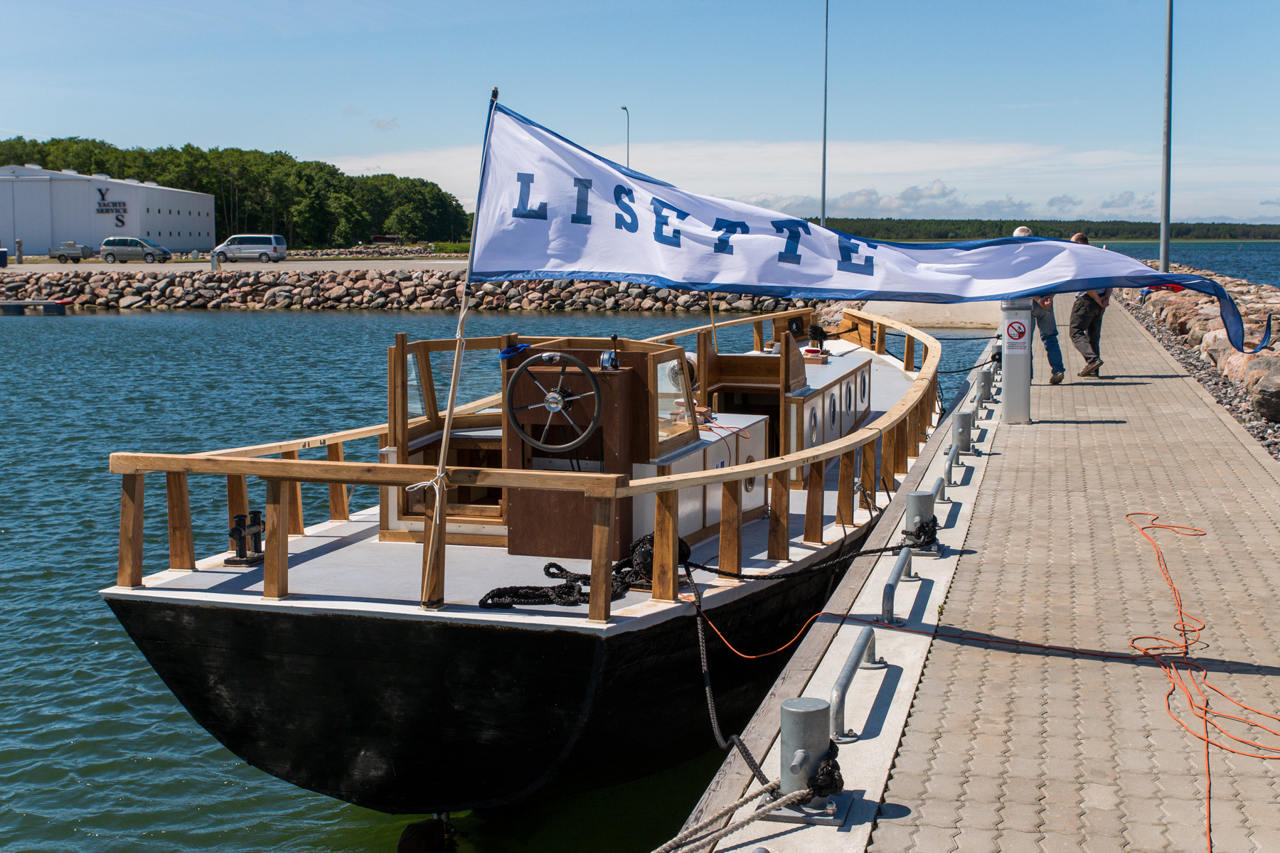 20150629-Lestalaev-387.jpg - 29.06.2015. "Lisette" Kärdla sadamas. Foto Mart Mõniste